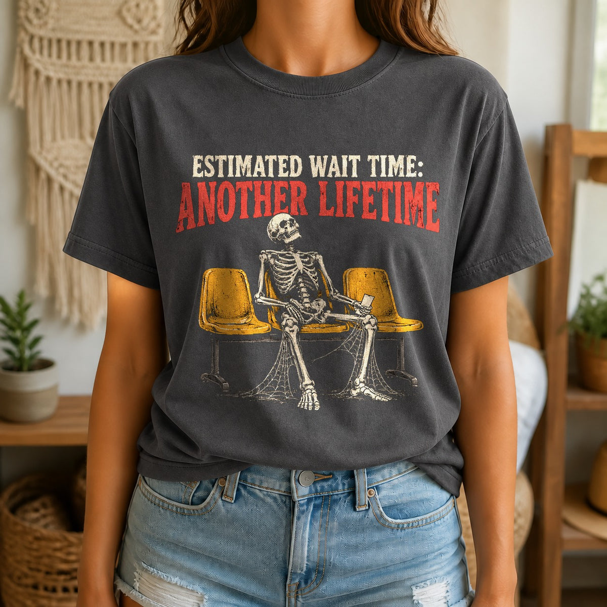 Veteran Clinic Wait Time T-Shirt, Comfort Colors Graphic Tee