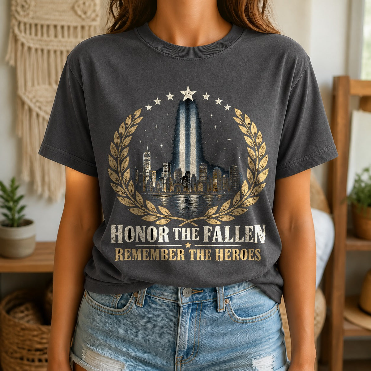 Tribute of Light Memorial Comfort Colors Graphic T-Shirt
