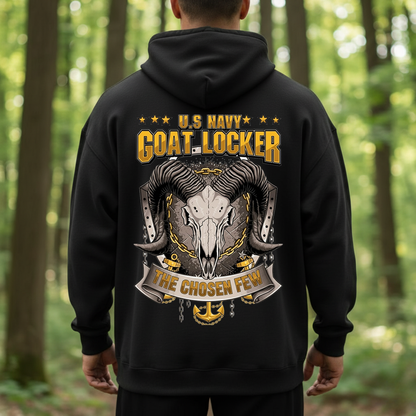 US Navy Goat Locker Shirt – The Chosen Few Navy Chief Tee, Gift for Veterans Day