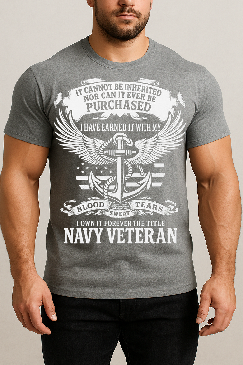 US Navy Veteran T-Shirt – Patriotic Military Service Tee Gift