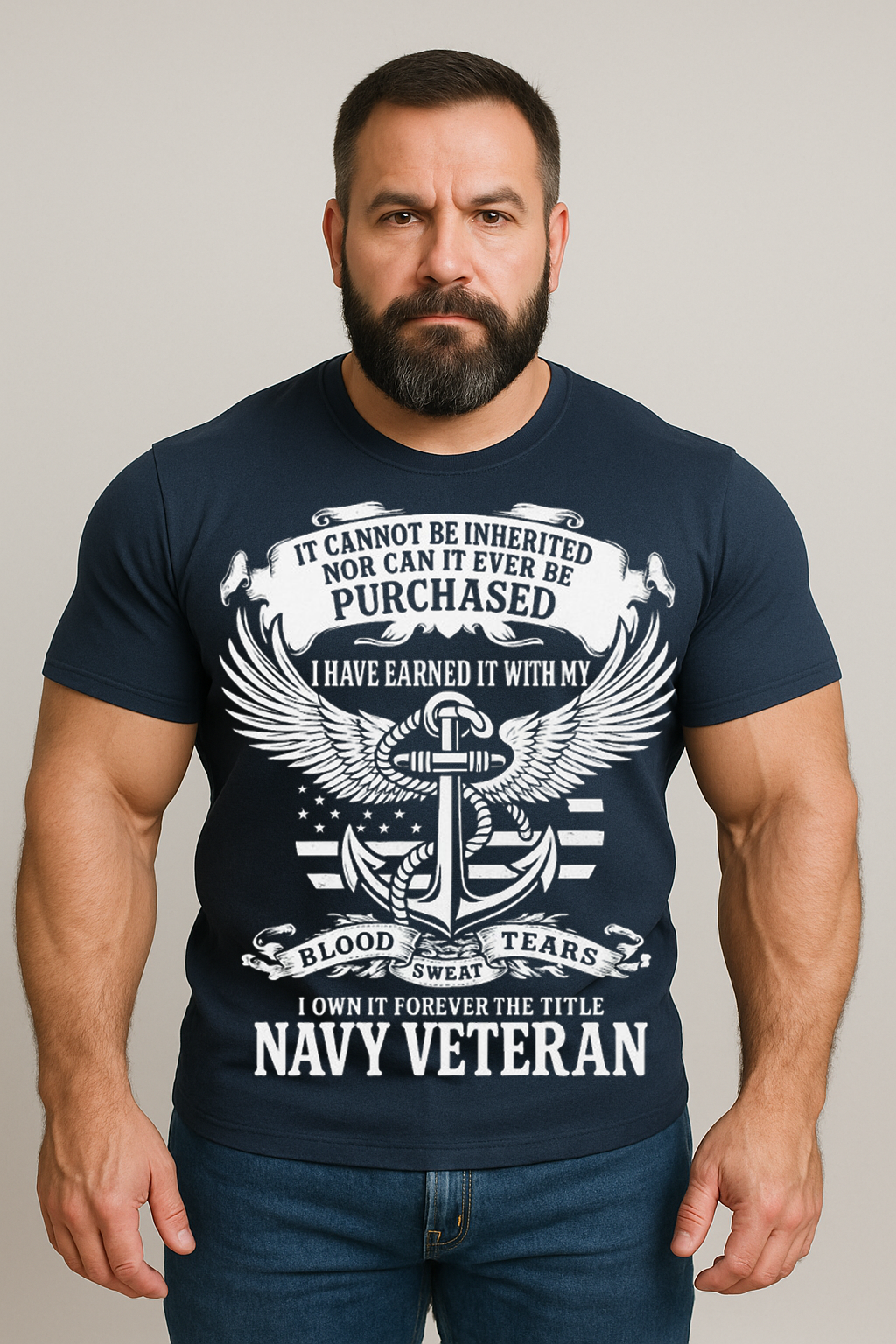 US Navy Veteran T-Shirt – Patriotic Military Service Tee Gift