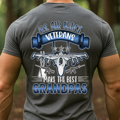 USAF Veteran Grandpa Tee – Proud Air Force Grandfather Gift T-Shirt, SweatShirt, Hoodie, Gift for Veterans Day