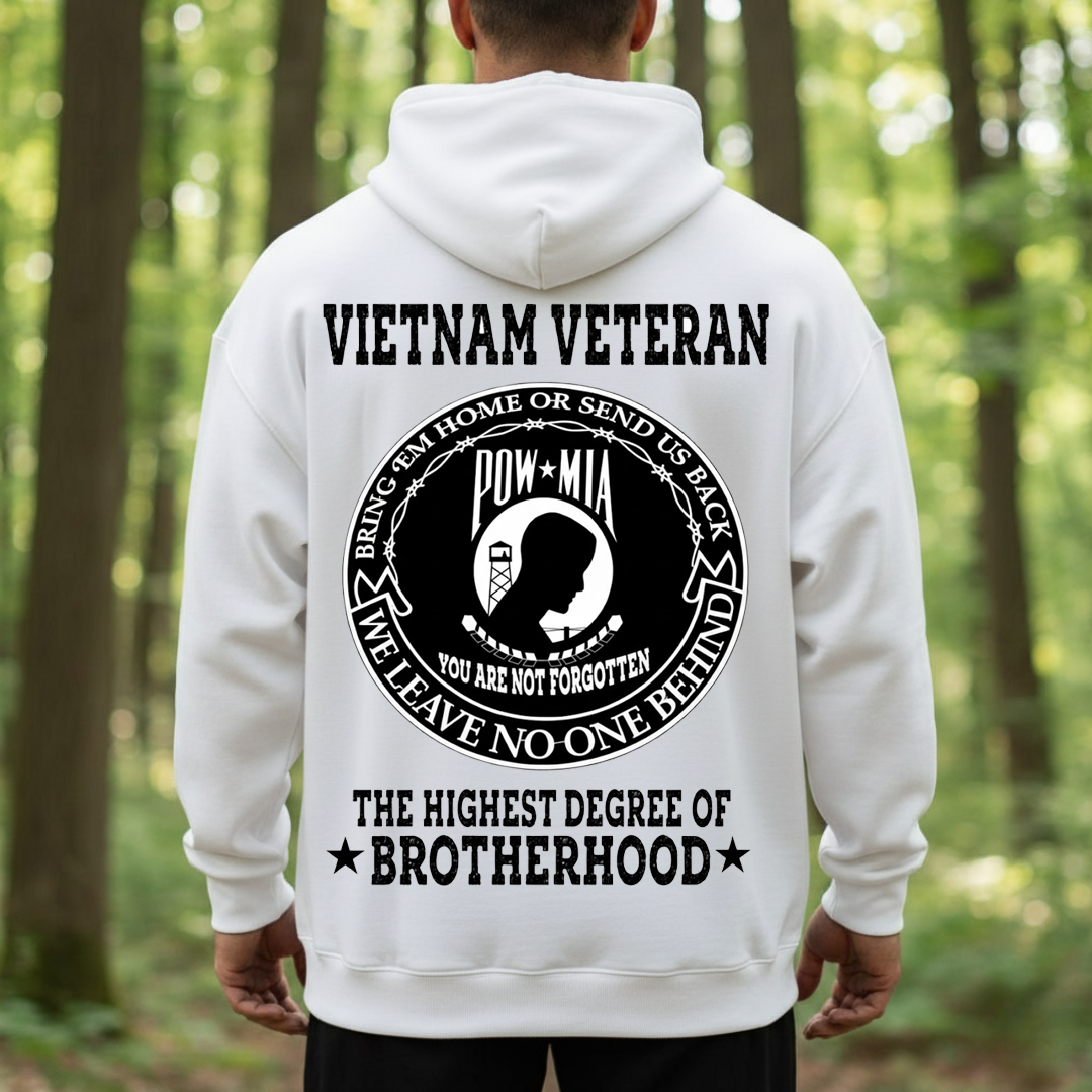 Vietnam Veteran POW MIA Brotherhood Shirt – Bring ’Em Home or Send Us Back", Gift for Veterans Day