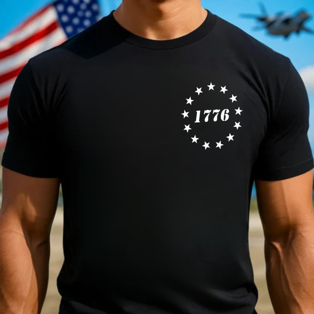 We The People Shirt – It Doesn’t Need to Be Rewritten, It Needs to Be Reread 1776 Patriotic American Flag 2 Sides T-Shirt for Veterans Day