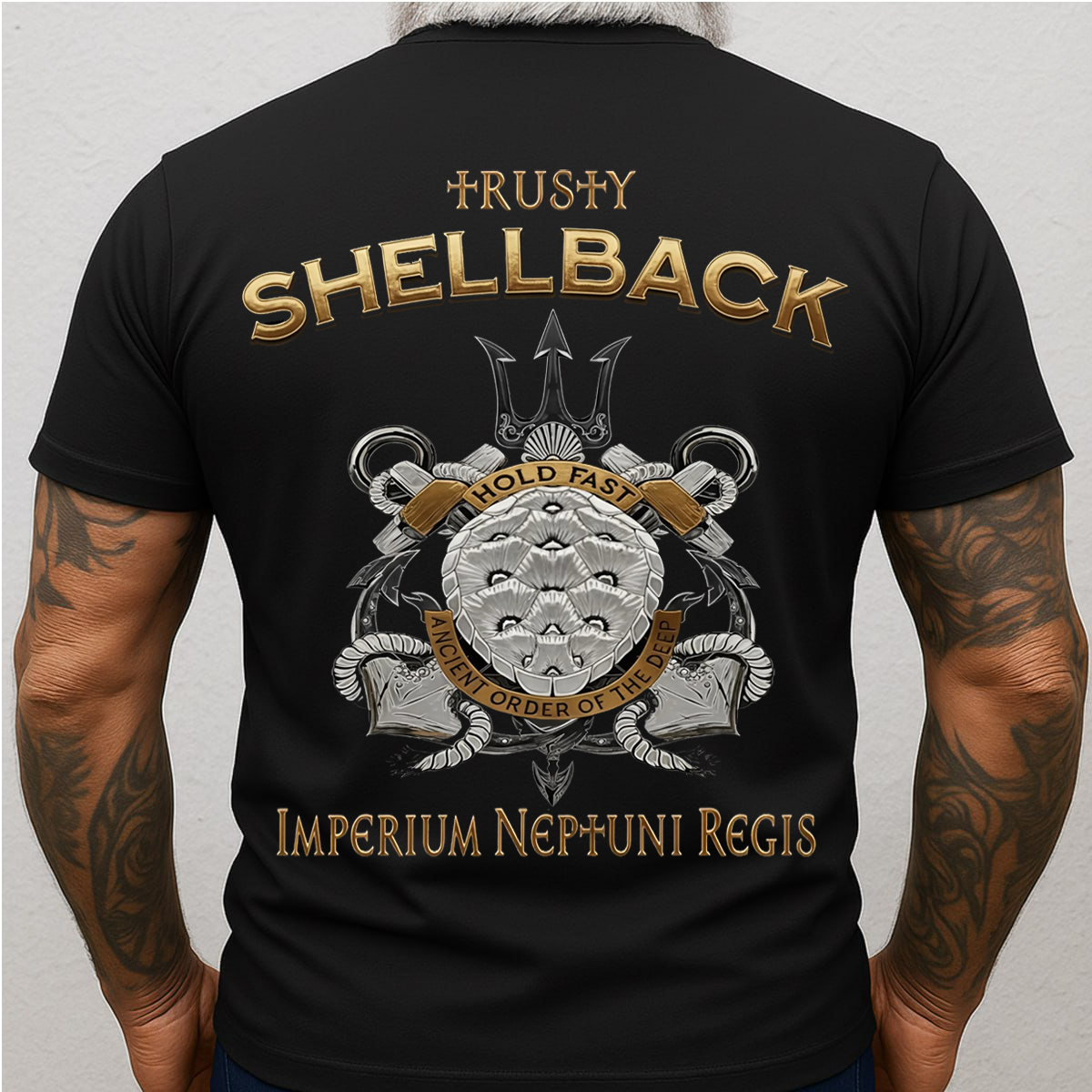 Trusty Shellback Veteran Shirt – Ancient Order of the Deep Design, Gift for Veterans Day
