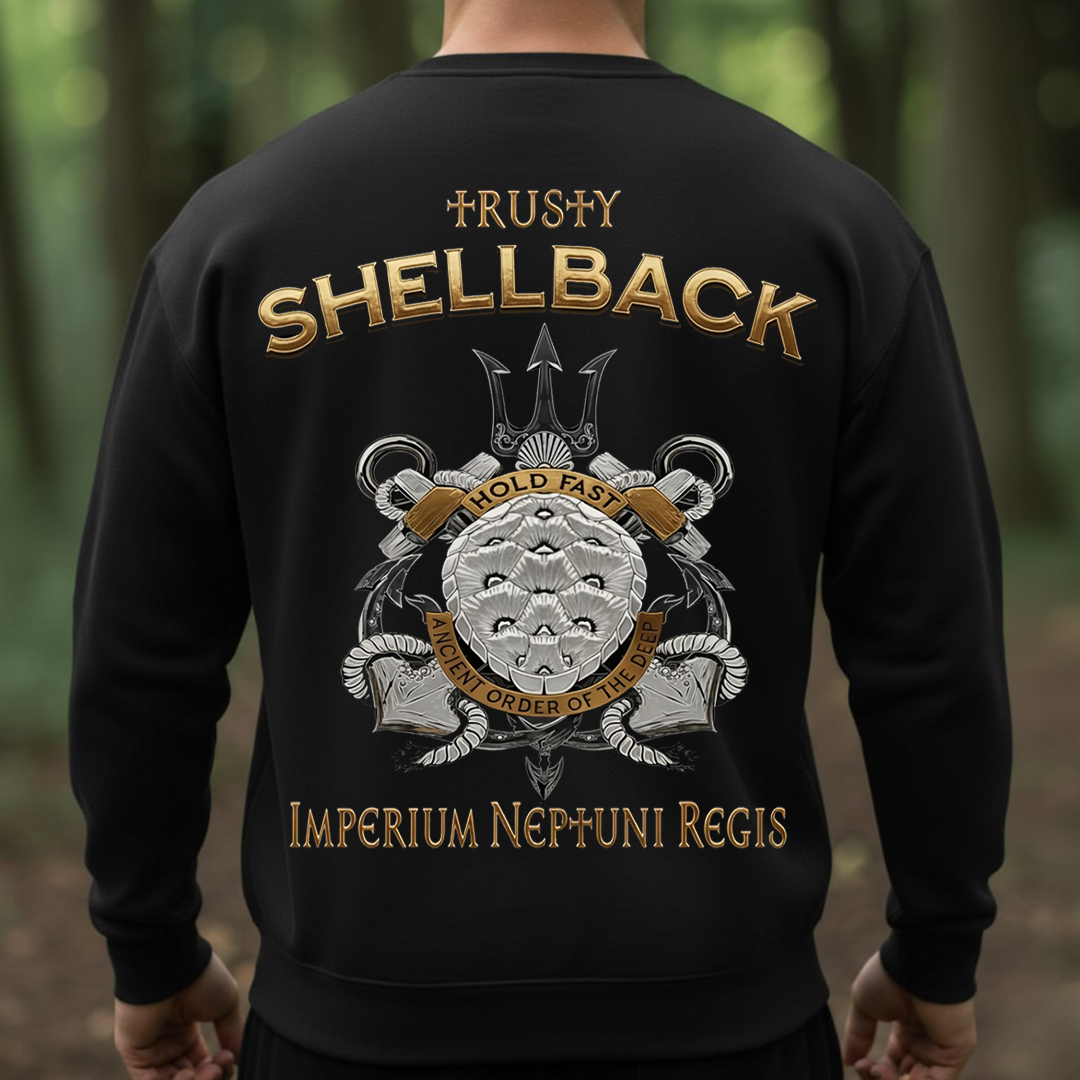 Trusty Shellback Veteran Shirt – Ancient Order of the Deep Design, Gift for Veterans Day