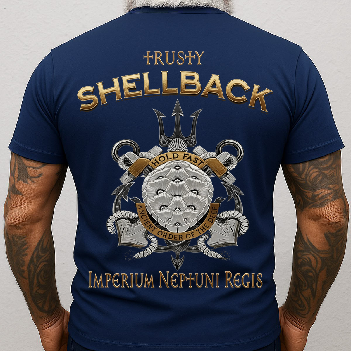 Trusty Shellback Veteran Shirt – Ancient Order of the Deep Design, Gift for Veterans Day