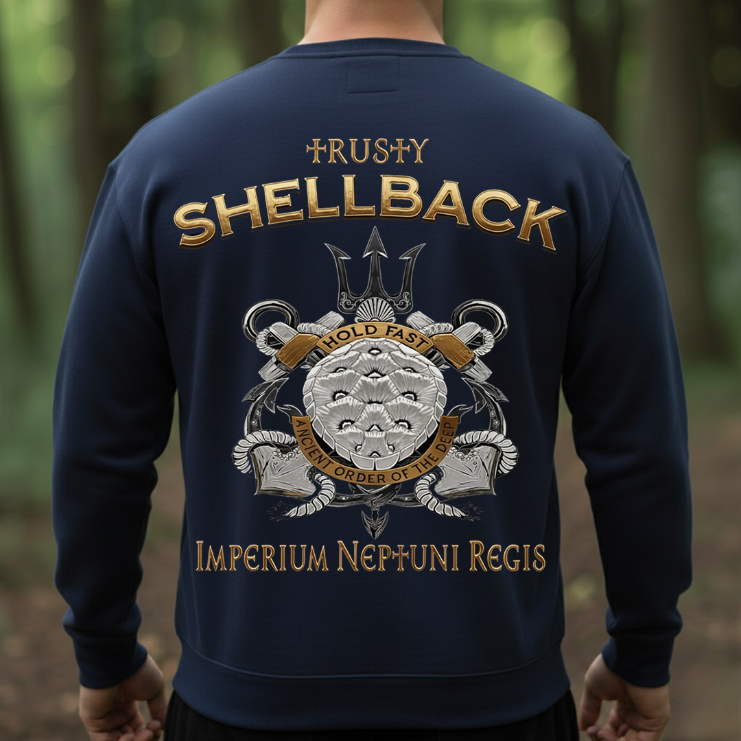 Trusty Shellback Veteran Shirt – Ancient Order of the Deep Design, Gift for Veterans Day