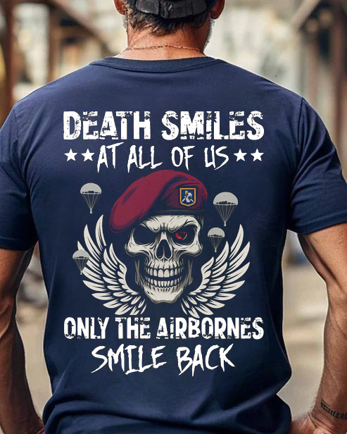 The Airborne Response T-Shirt, Military Patriotic Veteran Design, Perfect Gift for Veterans Day
