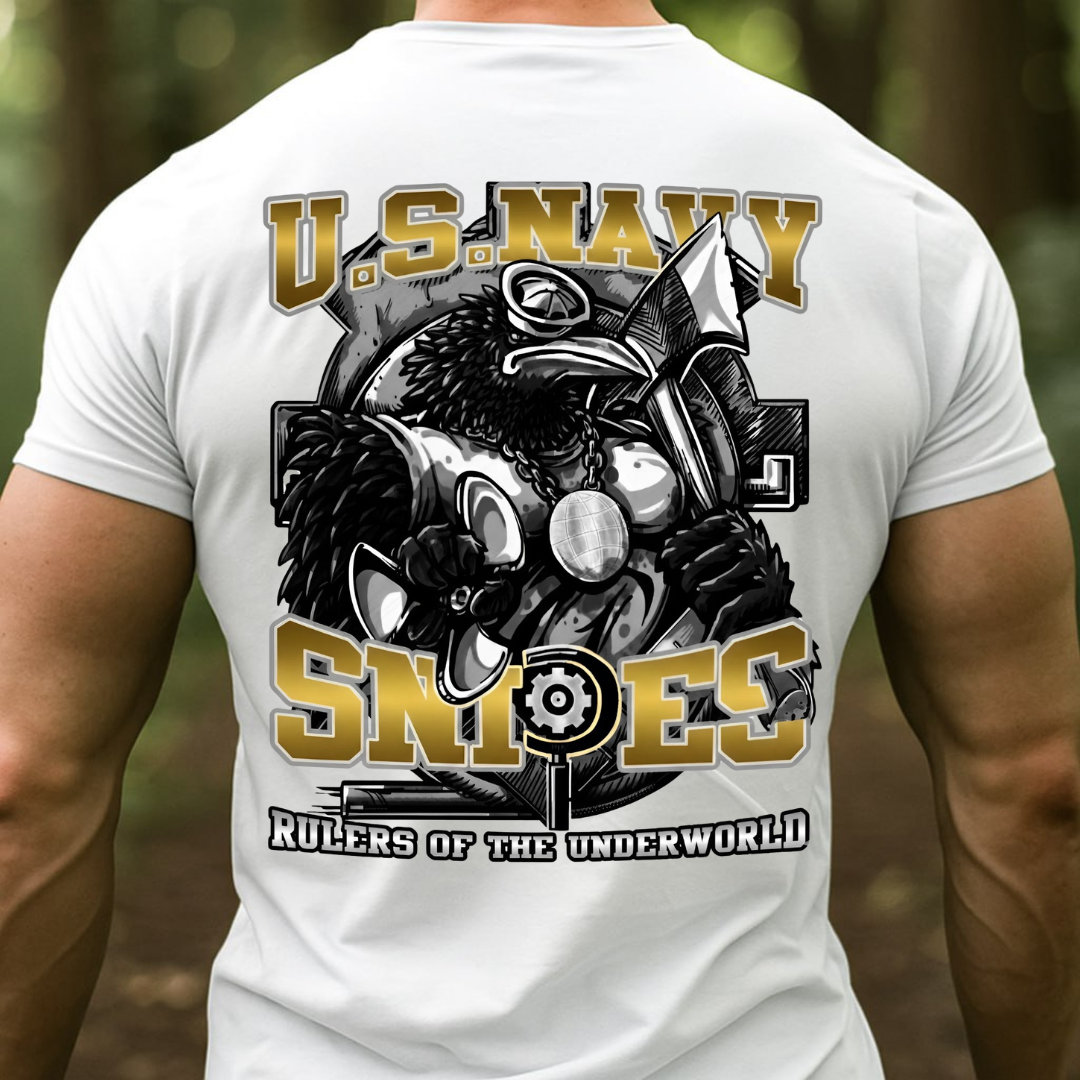 Navy Snipes- Rulers of the Underworld U.S. Navy Engineer, Gift for Veterans Day