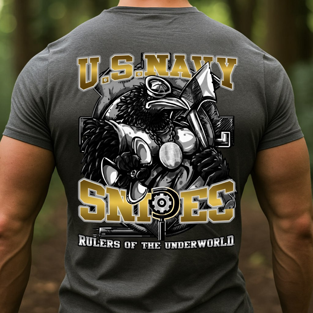Navy Snipes- Rulers of the Underworld U.S. Navy Engineer, Gift for Veterans Day