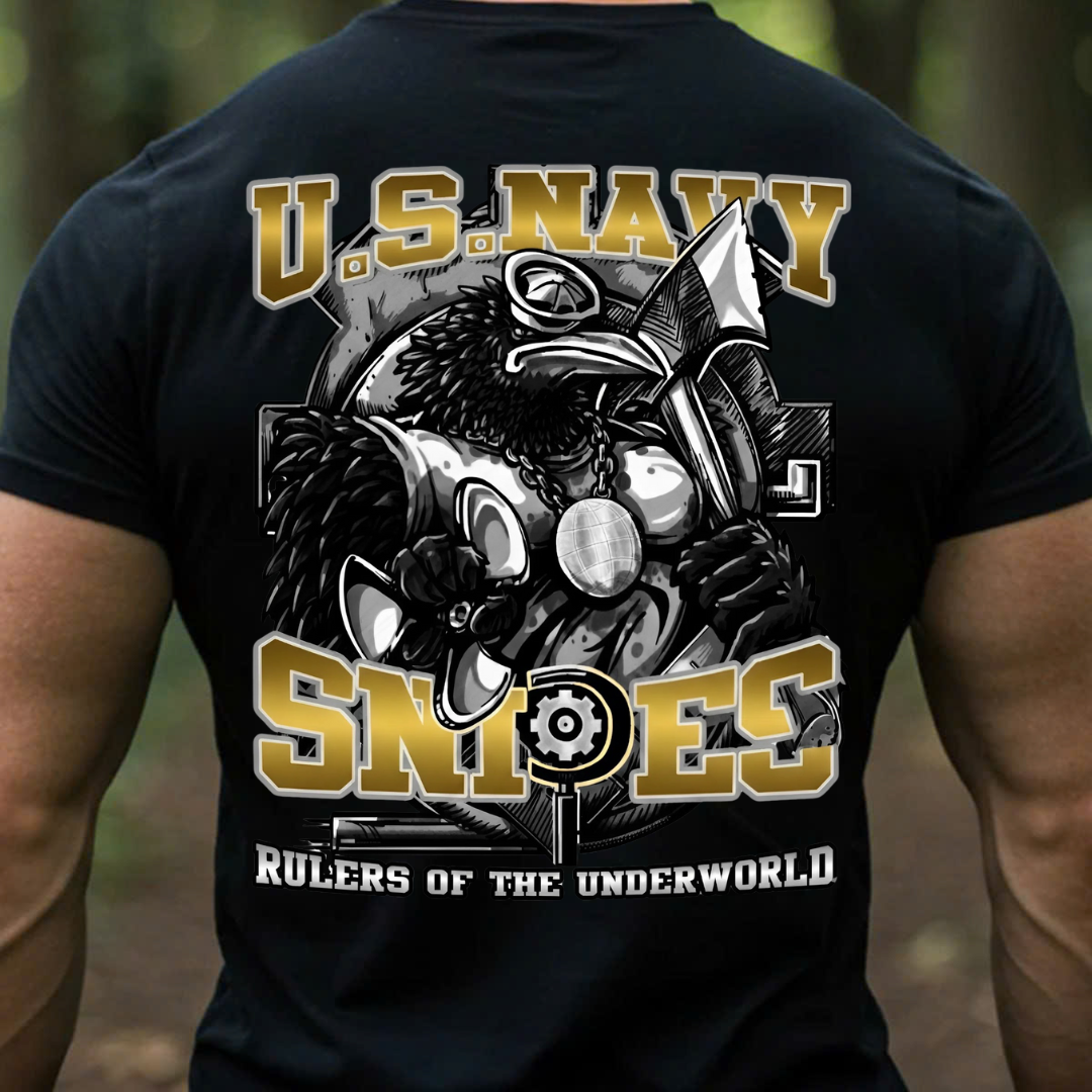 Navy Snipes- Rulers of the Underworld U.S. Navy Engineer, Gift for Veterans Day