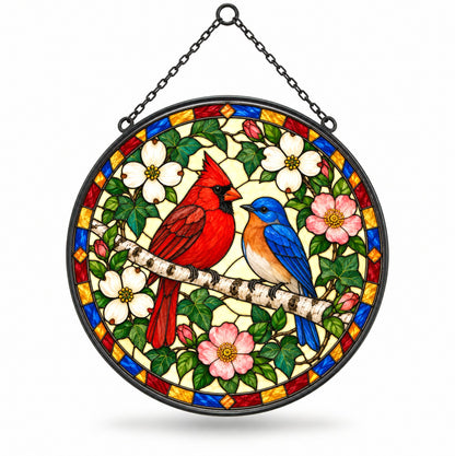 Backyard Songbird Harmony Suncatcher