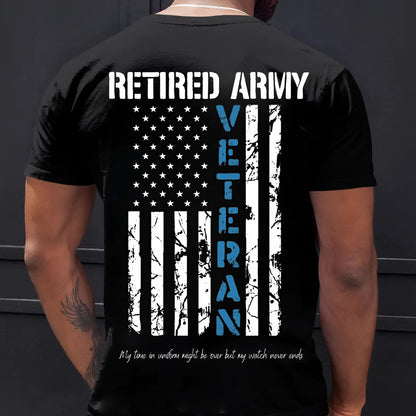 U.S Veteran Shirt - Retired Army