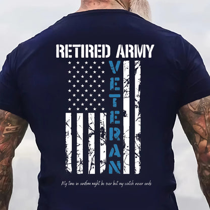 U.S Veteran Shirt - Retired Army