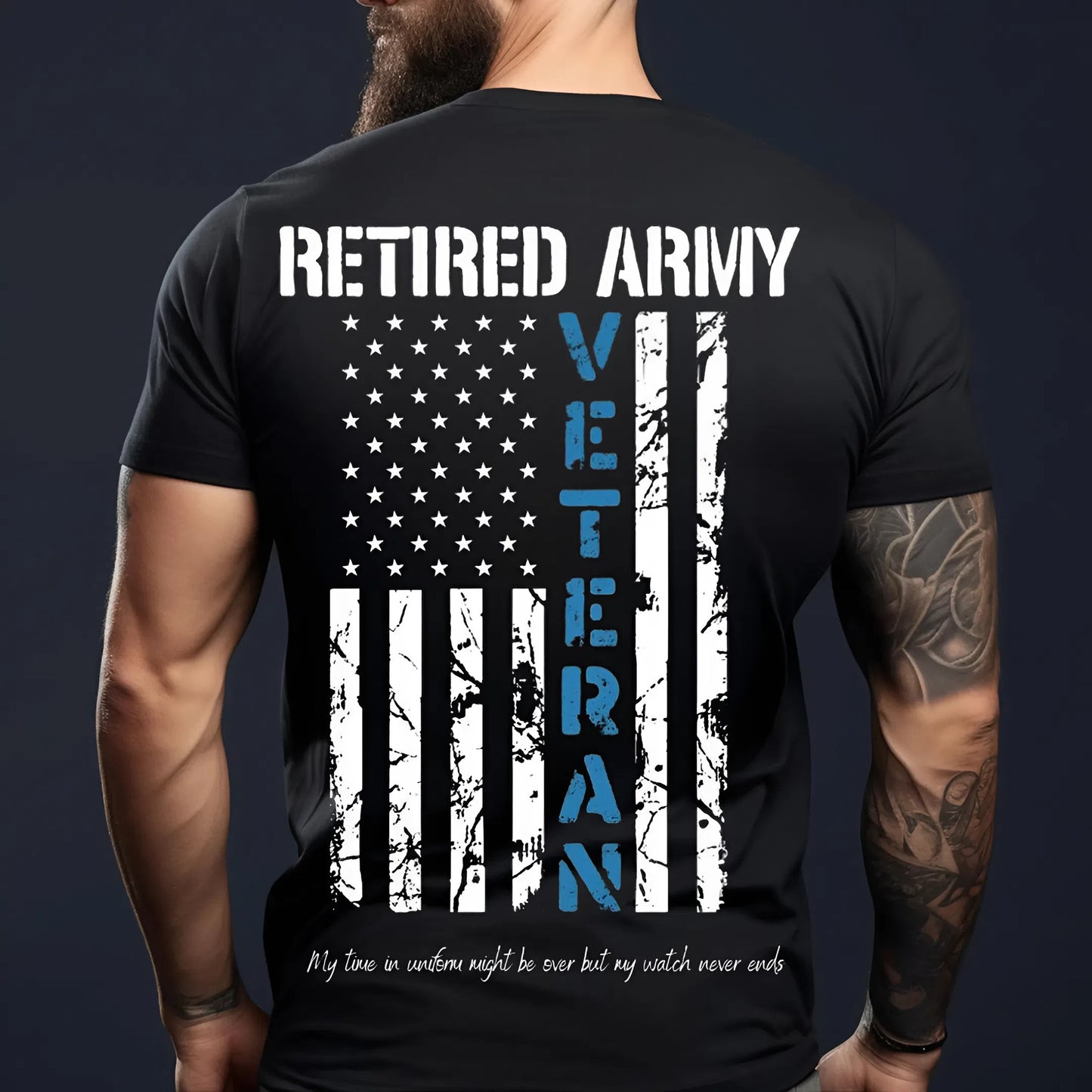 U.S Veteran Shirt - Retired Army