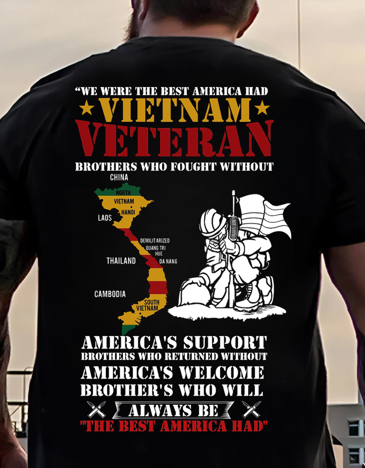 The Best America Had Proud, Vietnam Veteran Shirt, Military Patriotic Tee, Gift for Veterans Day