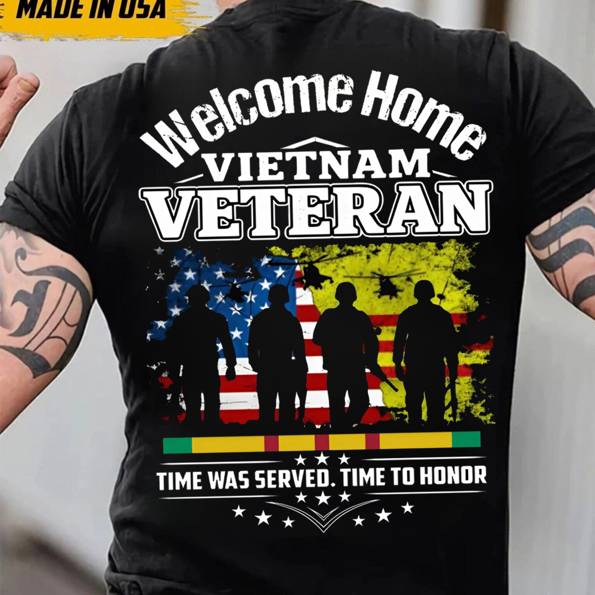 Welcome Home Vietnam Veteran T-Shirt, Vietnam Veteran Soldier Design, GIft for Veterans Day