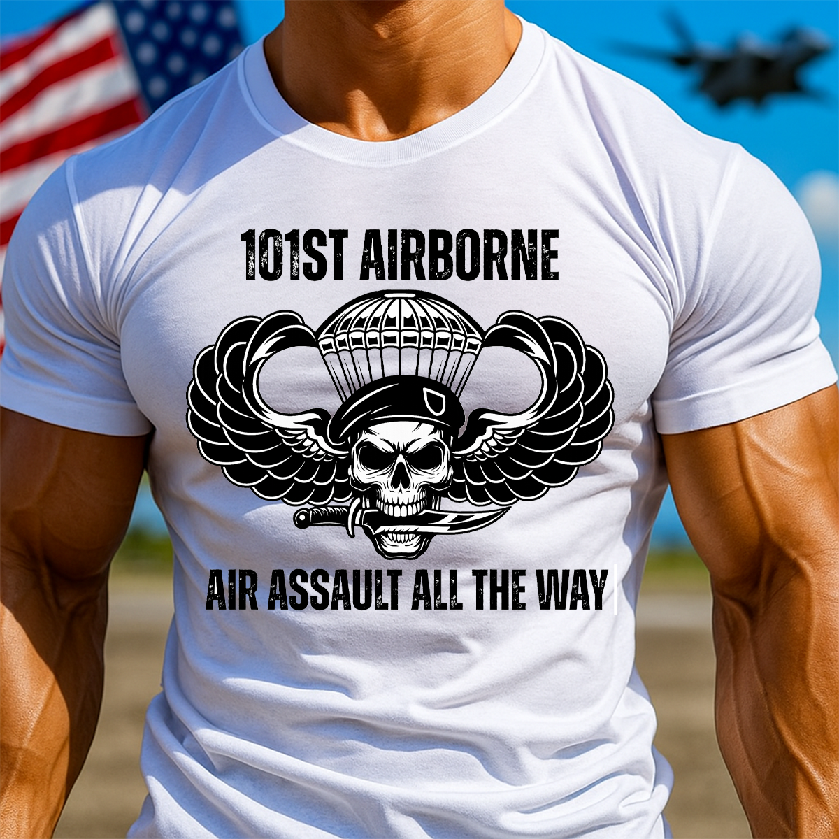 Air Assault 101st Airborne Shirt – Screaming Eagles Military Veteran Tee