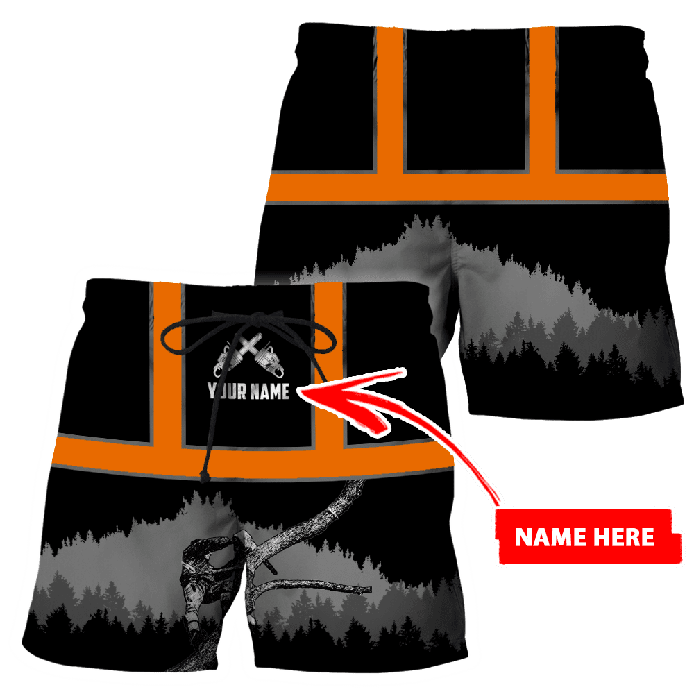 Arborist 3D Unisex Hoodie Custom Name