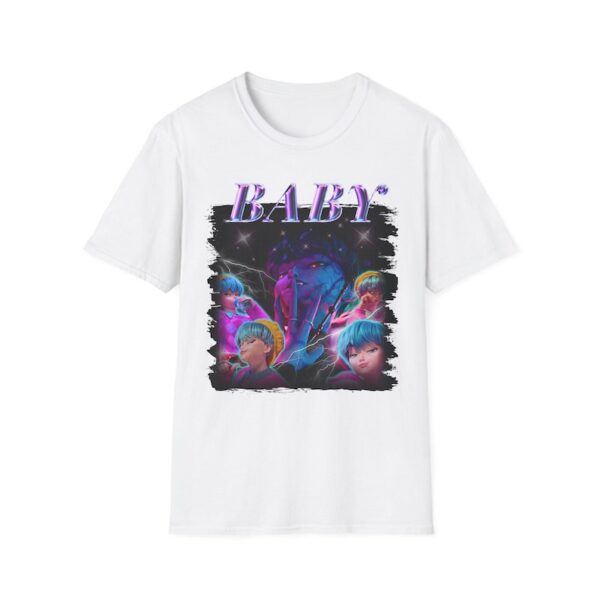 Baby Saja Graphic Tee Kpop Demon Hunters, Demon Hunters K-pop Graphic Tee, Trendy K-pop Graphic Tee Demon Hunter Vibes, Unisex-HHT014, Classic Styles, Never Go Out of Fashion