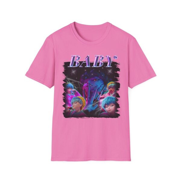 Baby Saja Graphic Tee Kpop Demon Hunters, Demon Hunters K-pop Graphic Tee, Trendy K-pop Graphic Tee Demon Hunter Vibes, Unisex-HHT014, Classic Styles, Never Go Out of Fashion