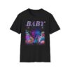Baby Saja Graphic Tee Kpop Demon Hunters, Demon Hunters K-pop Graphic Tee, Trendy K-pop Graphic Tee Demon Hunter Vibes, Unisex-HHT014, Classic Styles, Never Go Out of Fashion