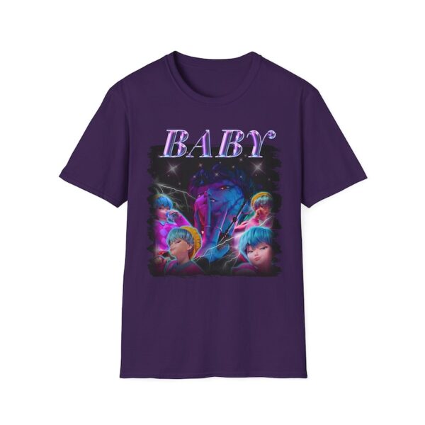 Baby Saja Graphic Tee Kpop Demon Hunters, Demon Hunters K-pop Graphic Tee, Trendy K-pop Graphic Tee Demon Hunter Vibes, Unisex-HHT014, Classic Styles, Never Go Out of Fashion