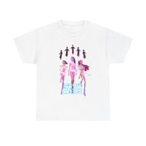 Kpop Demon Hunters Heavy Cotton t shirt, Kpop Demon Tee, Demon Hunter Merch, Jinu Shirt, Mira Tshirt, Huntrix, Kpop Necklace, Demon hunters-HHT014, Gildan Unisex, Premium Quality Cotton