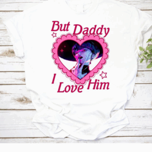But Daddy I Love Him Baby Saja Shirt, Kpop Demon Hunter Villain Tee, Cute Gothic Fantasy K-Drama Fan Art Shirt, Demon Bias Aesthetic Top-HHT014, Casual Style