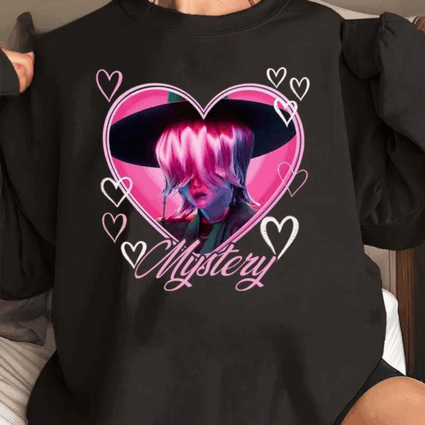 Mystery Saja Heart Unisex Shirt, Kpop Demon Hunter Villain Tee, Gothic Fantasy K-Drama Fan Art Shirt, Demon Bias Aesthetic Top-HHT014, Gift For Him, Gift For Her