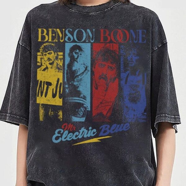 Benson Mr Electric Album Tour Vintage Shirt, Hoodie and Sweatshirt, Benson Boone's 2025 Tour Outfit, HHT011, Easy to Wear, Just Throw It On