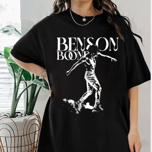 Vintage Benson Boone Tour 2025 Shirt, Hoodie and Sweater, Fireworks and Rollerblades, HHT011, Classic Fashion, Fits Every Occasion