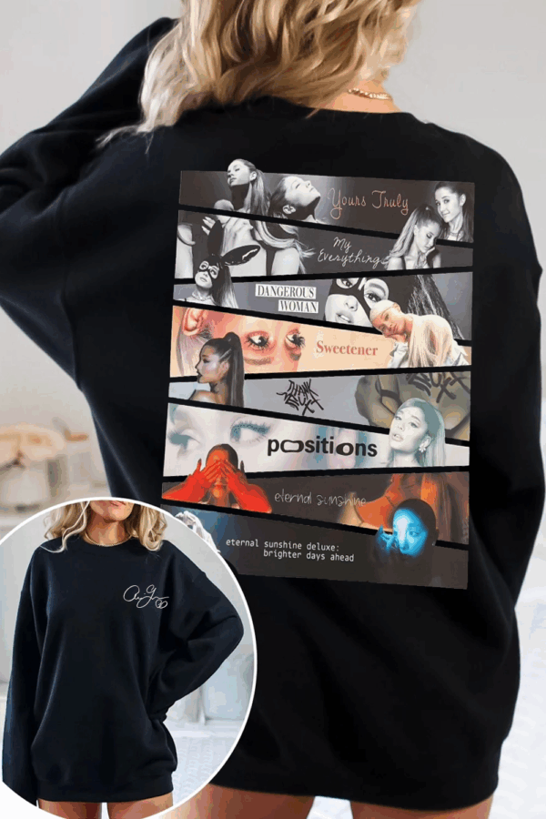 Ariana Grande Tee, R&B, Pop, Retro, 90s Vintage, HHT005, Classic Fashion, Timeless Design for All
