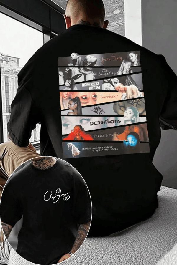 Ariana Grande Tee, R&B, Pop, Retro, 90s Vintage, HHT005, Classic Fashion, Timeless Design for All