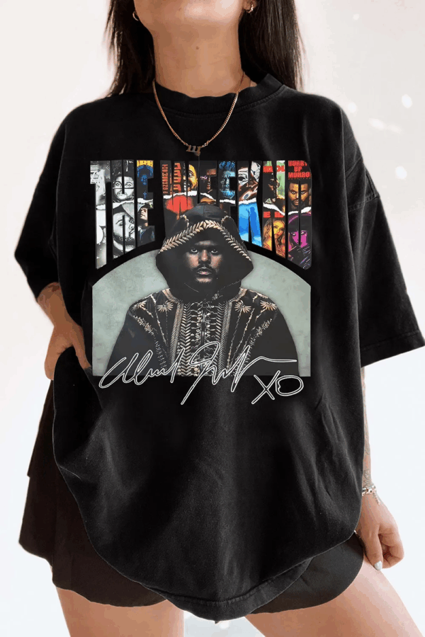The Weeknd Hurry Up Tomorrow 2025 Tee, HHT005, Casual Style