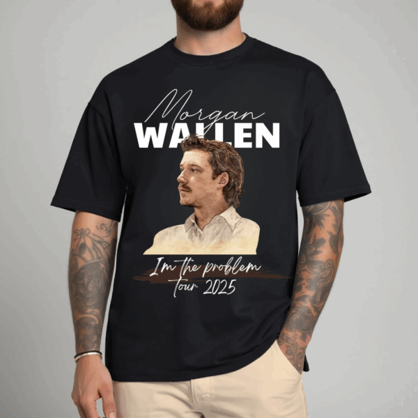 Wallen Shirt, Country Music Morgan Shirt, Retro Music Tour Shirt, If I'm The Problem Shirt, 2025 Music Tour Tee-HHT014, Retro Styles, Bring Back the Classics