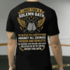 Retro Military Veteran Shirt, Hoodie & Sweater – “No One Relieved Me of My Oath” Army Pride Gift, HHT011