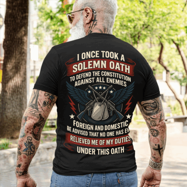 US Constitution Defender Shirt, Sweater, Hoodie, Proud Veteran Military Tee, Duty & Honor Design HHT011