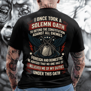 US Constitution Defender Shirt, Sweater, Hoodie, Proud Veteran Military Tee, Duty & Honor Design HHT011