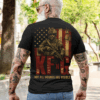 KFG Veteran T-Shirt, Sweater & Hoodie, Keep F’n Going Military Tee, “Not All Wounds Are Visible” Soldier Graphic Shirt, Patriotic USA Flag Apparel HHT011