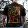KFG Veteran T-Shirt, Sweater & Hoodie, Keep F’n Going Military Tee, “Not All Wounds Are Visible” Soldier Graphic Shirt, Patriotic USA Flag Apparel HHT011