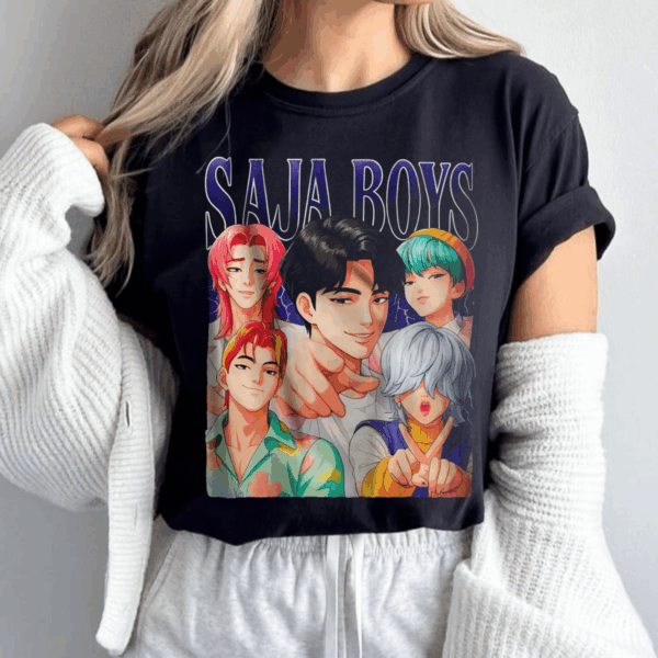 Saja Boys Kpop Demon Hunters Unisex T-shirt, Hoodie & Sweater, Jinu Your Idol Sodapop Theme Outfit, HHT011