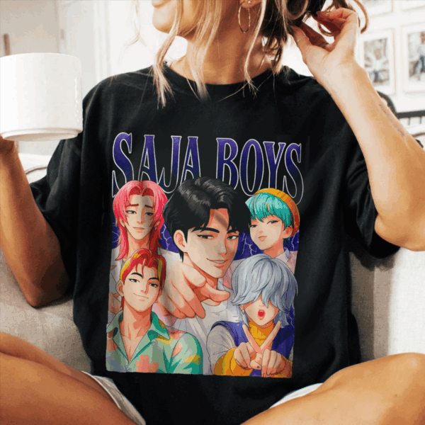 Saja Boys Kpop Demon Hunters Unisex T-shirt, Hoodie & Sweater, Jinu Your Idol Sodapop Theme Outfit, HHT011
