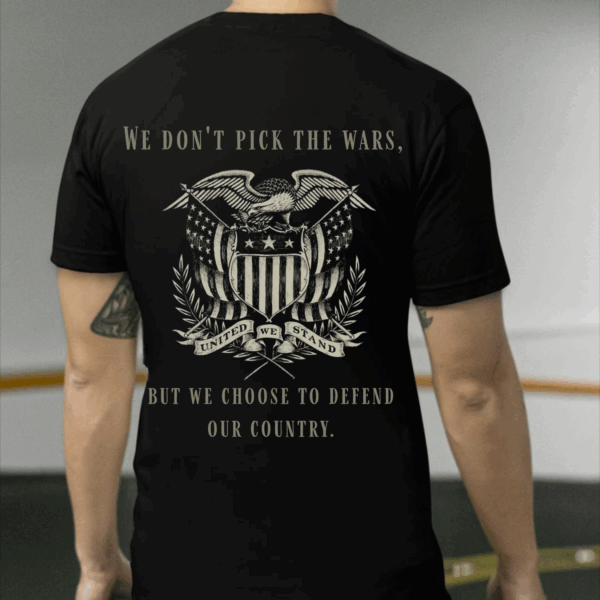 Veteran Pride T-Shirt, Defend Our Country Shirt, USA Military Apparel-hht014, Full Color Selection, Pick Your Favorite