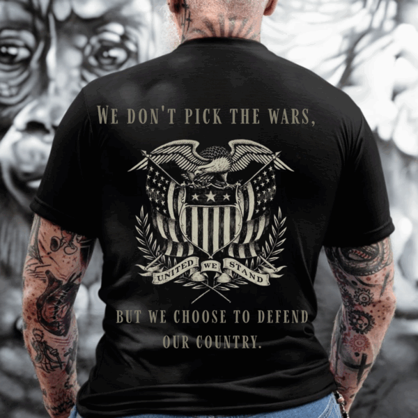 Veteran Pride T-Shirt, Defend Our Country Shirt, USA Military Apparel-hht014, Full Color Selection, Pick Your Favorite