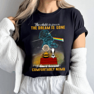 Charlie Snoopy Dark Side Comfortably Numb TShirt, Trendy Looks, Stay Ahead of the Curve