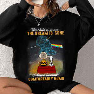 Charlie Snoopy Dark Side Comfortably Numb TShirt, Trendy Looks, Stay Ahead of the Curve