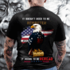Patriotic American Eagle T-Shirt, It Doesn’t Need to Be Rewritten, It Needs to Be Reread, USA Flag & Constitution Shirt