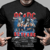 ACDC 52 Years of Rock Legends 1973 2025 , Thank You for the Memories, Graphic Shirt, Fun and Expressive